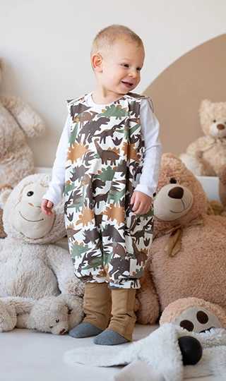 Kamáslis tipegő hálózsák