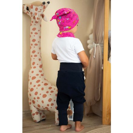 Knotenmütze, Fuchsia, pink