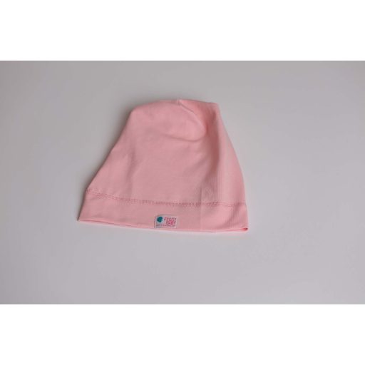 Beanie, egyszínű, világos-pink