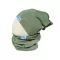 Beanie, egyszínű, khaki