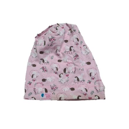 Schlauchmütze, zweilagig extra, Hase, rosa