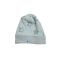 Winter-Beanie, fleece, Stern, grün