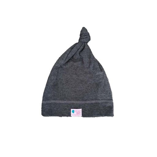 Flauschige Mütze, fleece, einfarbig, dunkelgrau