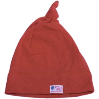 Flauschige Mütze, fleece, einfarbig, corall