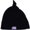 Flauschige Mütze, fleece, einfarbig, schwarz