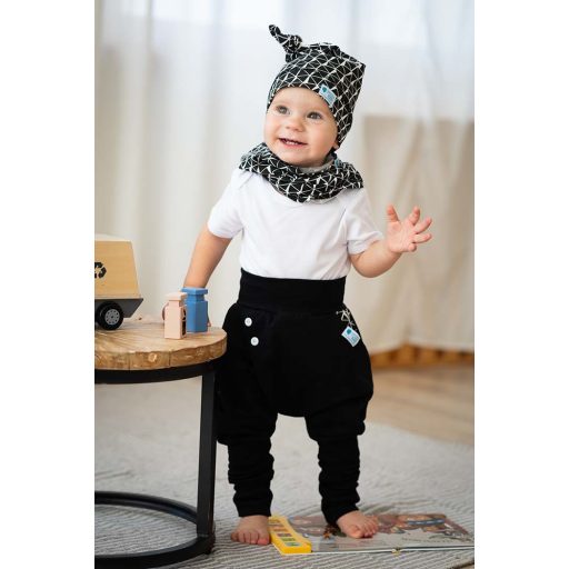 Pumphose, Diamant, schwarz