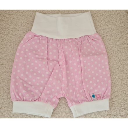 Sommer-Shorts, mit Punkten, rosa