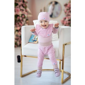 Bauchhose, Dreieck, rosa, mit Knopf