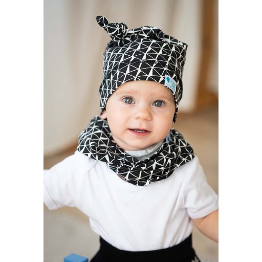 Schlauchschal, Diamant, schwarz