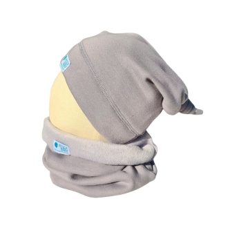 Bundás téli csősál, világosszürke Bundás téli csősál, világosszürke