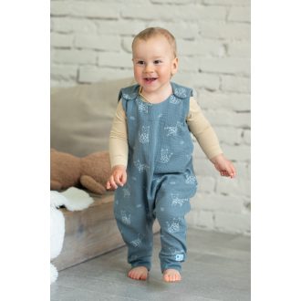 Sommer-Schlafsack für Krabbelkinder, Leopard, anthrazit