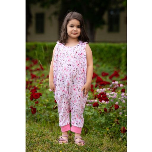 Sommer-Schlafsack für Krabbelkinder, rosa Mohnblume
