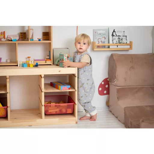 Kánikula tipegő hálózsák, 0.5 TOG, kiskacsa, kékesszürke