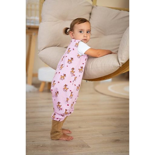 Winterschlafsack für kalte Räume, Bambi, rosa