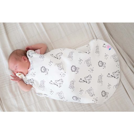 Baby-Schlafsack, Tierchen, weiß, Mädchen
